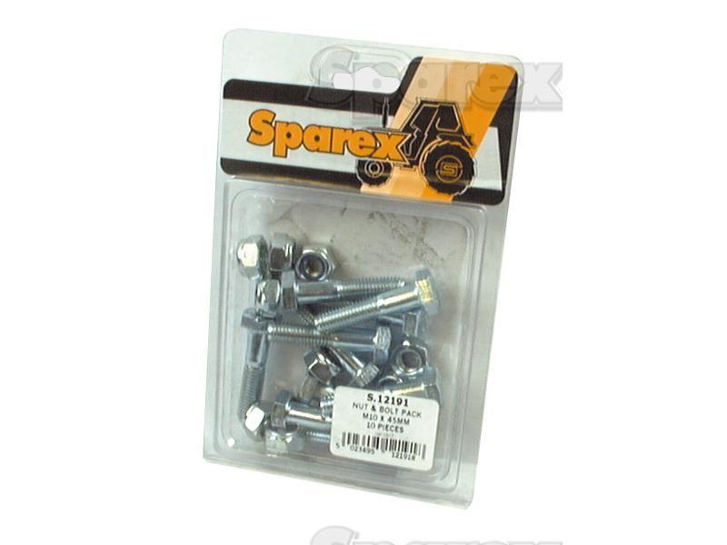 Shear Bolt, M10 x 45mm (10 pcs. Agripak) for Bamford