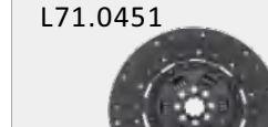 New Holland Clutch Disc 82001665