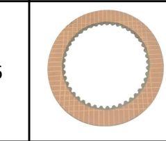 VALTRA TRACTOR CLUTCH DISC (AGCO) V32618700