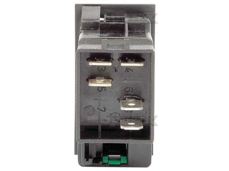 Rocker Switch - Front, 3 Position (Off/1/2) for Valmet & Valtra T190 (T Series)