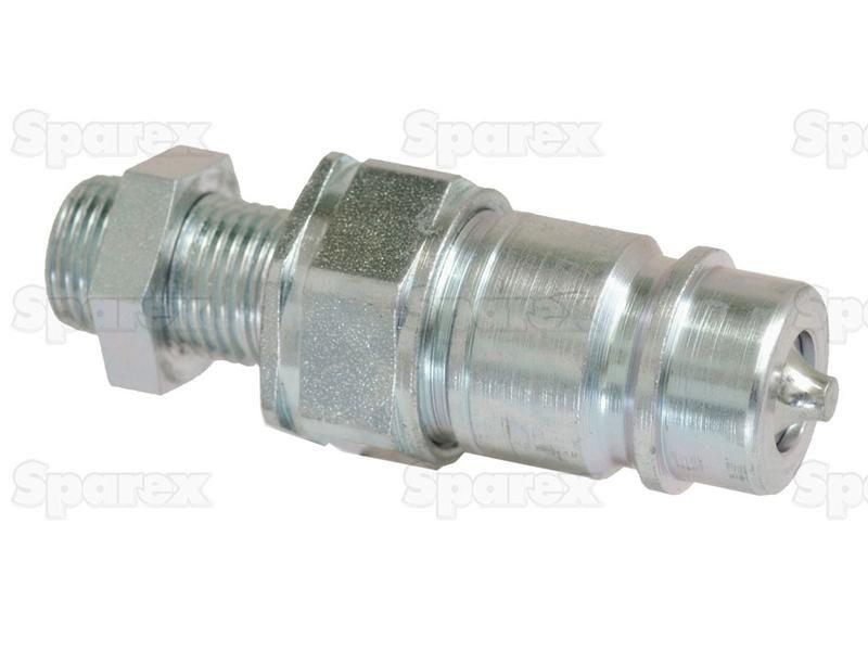 Stauff Quick Release Hydraulic Coupling Male 1/2'' Body x M16 x 1.50 Metric Male Bulkhead