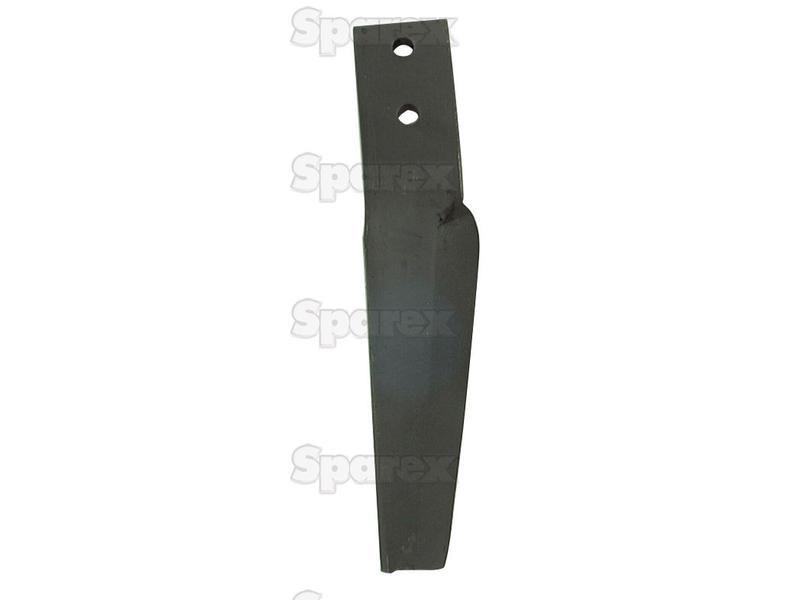 Power Harrow Blade 60x12x370mm RH. Hole centres: 44mm. Hole Ø 12.5mm. Replacement forMaschio. for Maschio