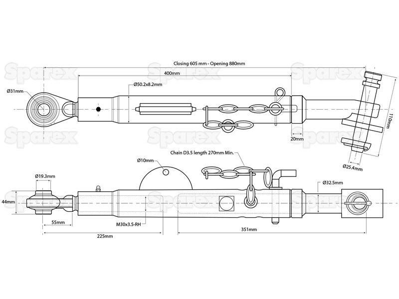 Stabiliser for Massey Ferguson