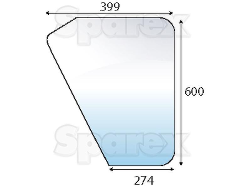 Door Glass RH & LH for Deutz-Fahr DX 85