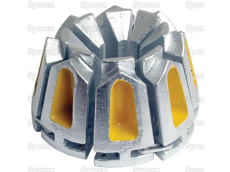 Parker Hannifin 48 Series Carrycrimp Die Set 3/8''yellow PARKER HANNIFIN (80C-C06)