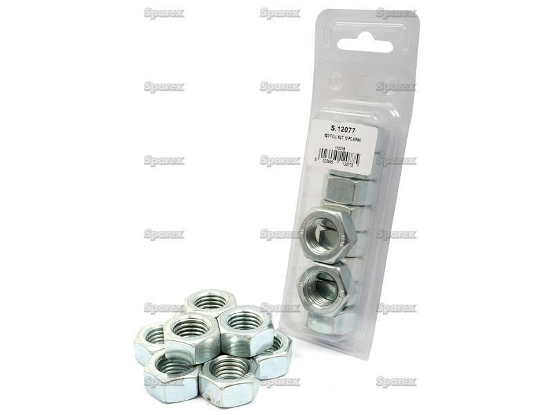 Metric Hexagon Nut, Size: M20 x 2.50mm (Din 934) Metric Coarse