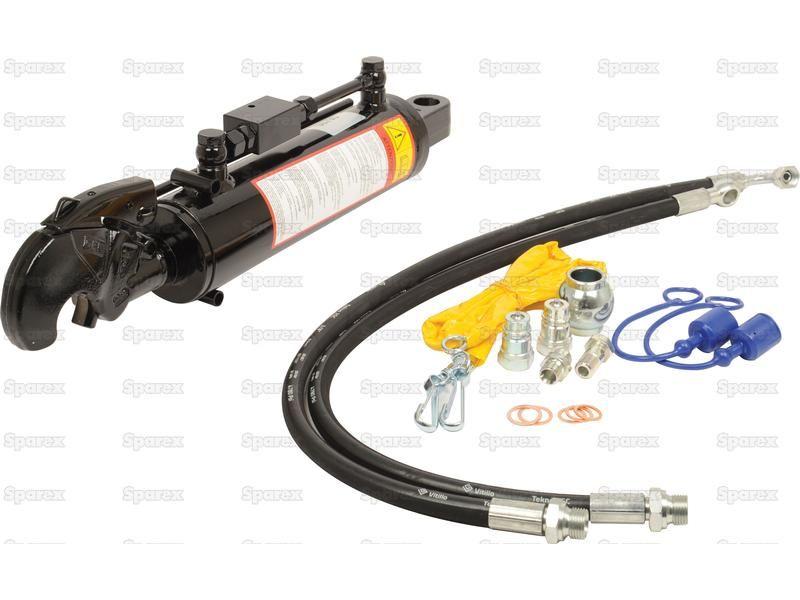Hydraulic Top Link (Cat.-/2) and Q.R. Hook, Cylinder Bore: 80mm, Min. Length : 550mm.