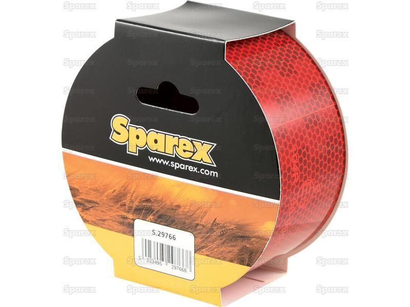 Red Conspicuity Tape, Width: 50mm x Length: 12.5m