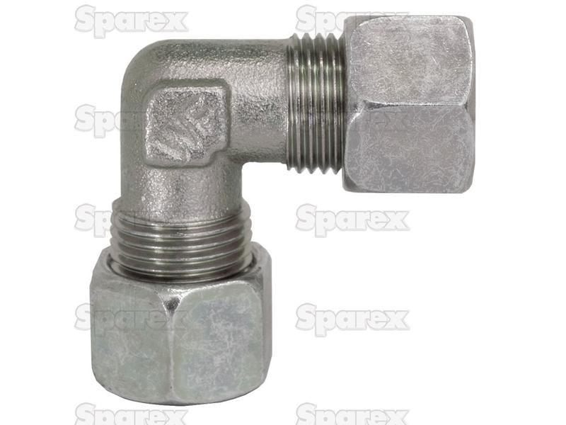 Hydraulic Metal Pipe Angled Coupling W.V. 10S 90compact PARKER HANNIFIN (W10SCF)