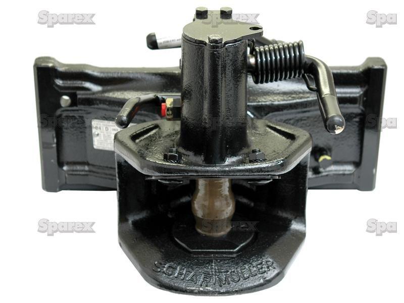 TRAILER HITCH 1000515, 38mm automatic clutch bolt, 325mm track width, drawbar load 2500 kg