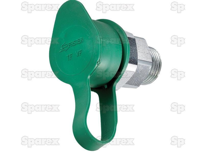 Dust Cap 3/8'' Green Fits Male Coupling TFVF Faster S.p.A (TFVF)