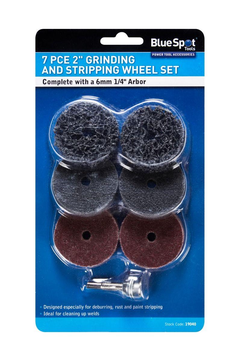 Blue Spot Tools 7 PCE Polishing And Wheel Grinding Set