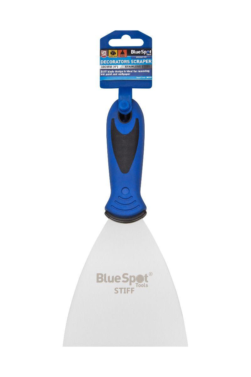 Blue Spot Tools 4" Stainless Steel Decorators Scraper