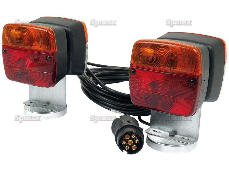 Halogen Lighting Set, Cable length: 7.5M, Max. extension: 4M