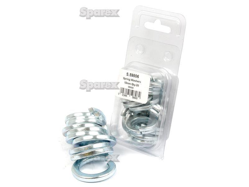 Metric Spring Washer, ID: 24mm (Din 127A) 10 pcs. Agripak