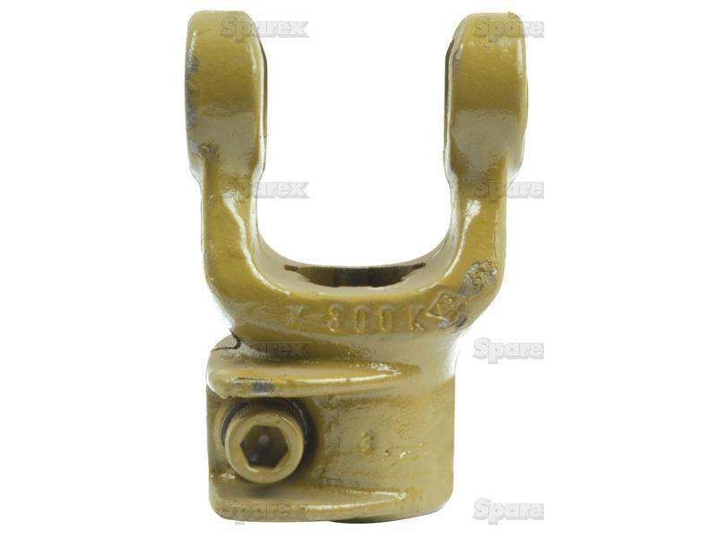 PTO Yoke - Interfering Clamp Bolt (U/J Size: 27 x 70mm) Size: 1 3/8"-6 Spline Bondioli & Pavesi, La Magdalena, Walterscheid