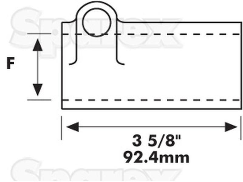 PTO QR Sleeve - Female spline 1 3/8'' - 6 with Quick Release Pin.