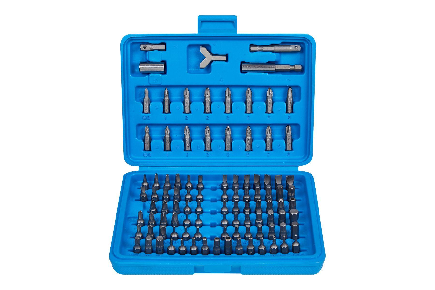 Blue Spot Tools 100 PCE Security Screwdriver Bit Set