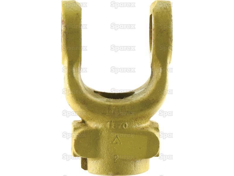 PTO Yoke - Keyed Yoke (U/J Size: 34 x 90mm) Bore Ø30mm, Key Size: 8mm. La Magdalena, Walterscheid