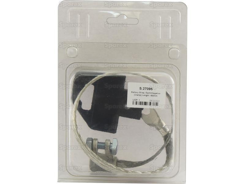 Battery Strap, Earth/Negative (Clamp) Length: 450mm