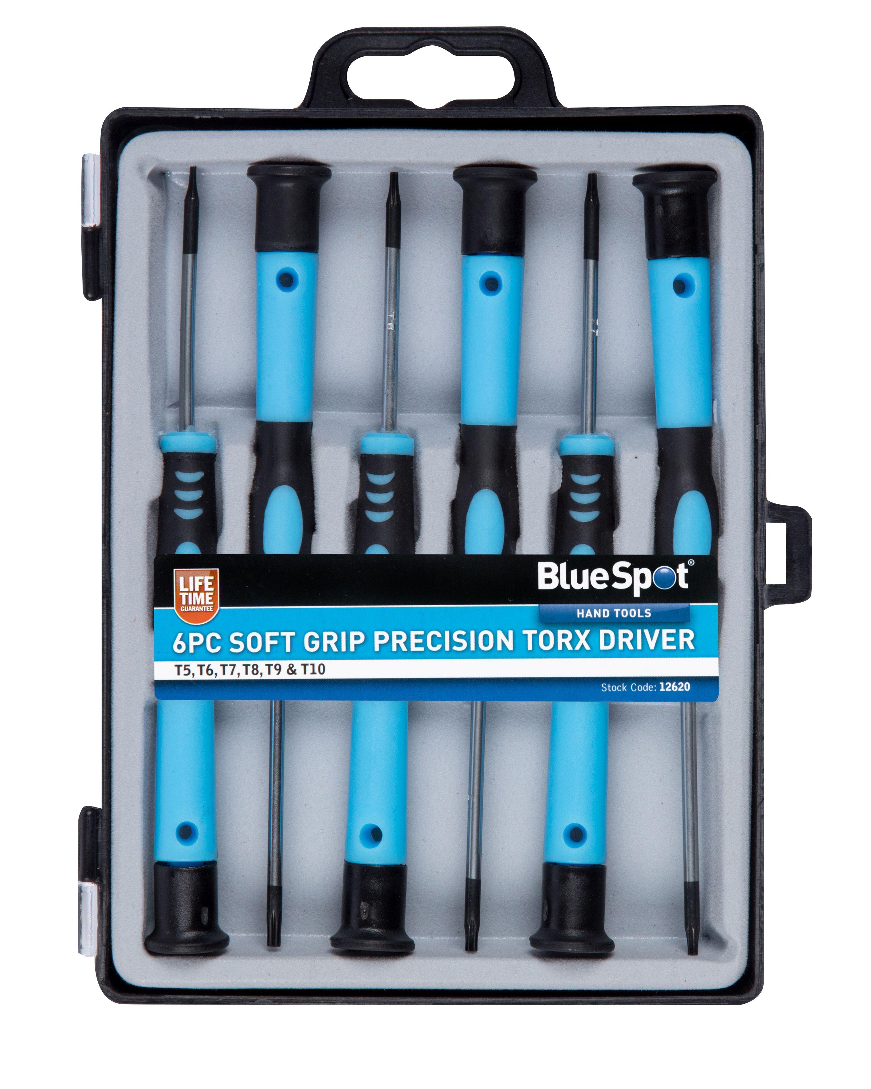Blue Spot Tools 6 PCE Precision Torx Screwdriver Set