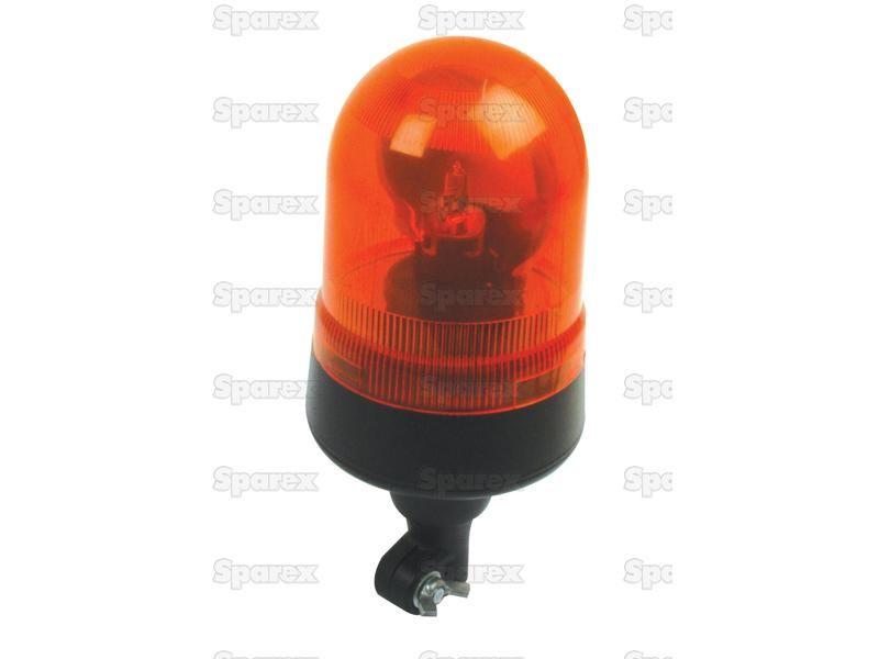 Rotating Halogen Beacon, Flexible Pin, 12V