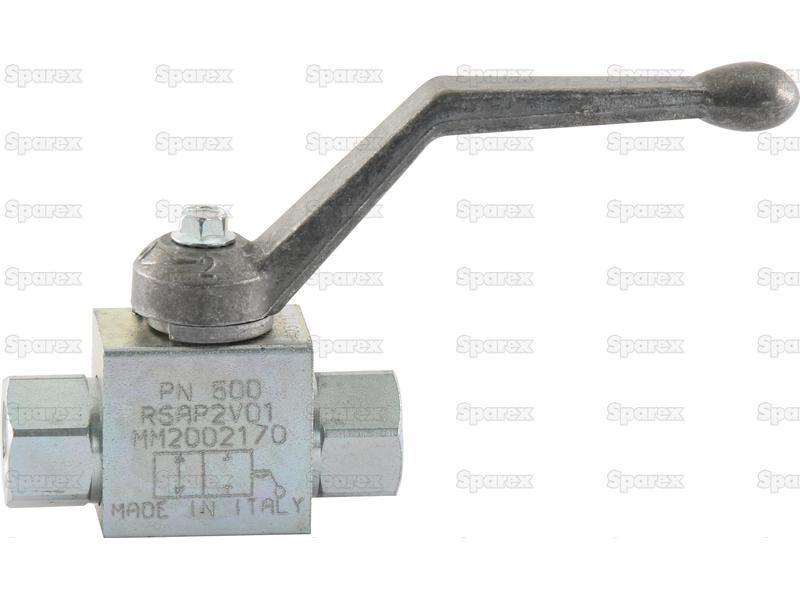 Hydraulic 2-Way Shut-off Ball valve 1/4''BSP Bondioli & Pavesi (RSAP2V01)
