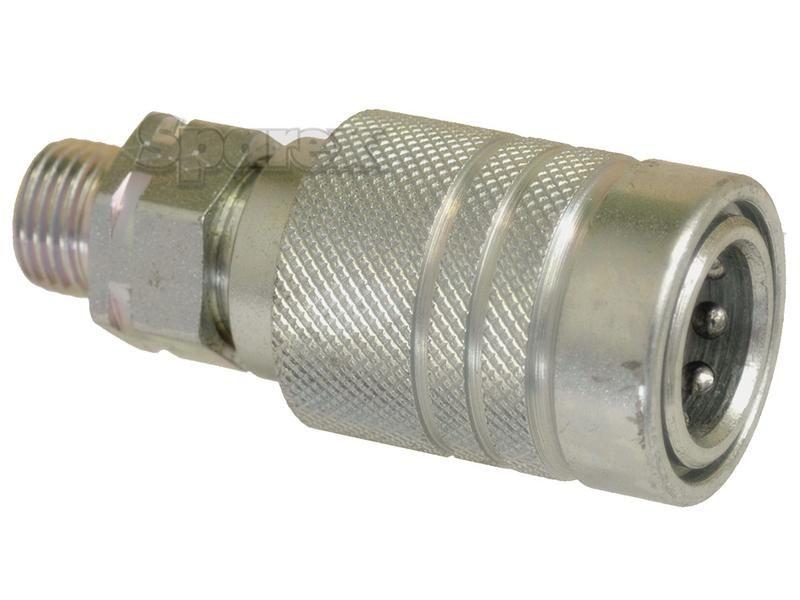 Stauff Quick Release Hydraulic Coupling Female 3/8'' Body x M16 x 1.50 Metric Male Thread