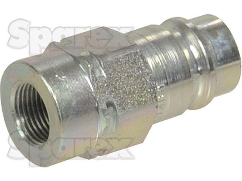 Faster Quick Release Hydraulic Coupling Male 1/2'' Body x M22 x 1.50 Metric Female Thread Faster S.p.A (CNV080/2215 M, CNV080/2215M)