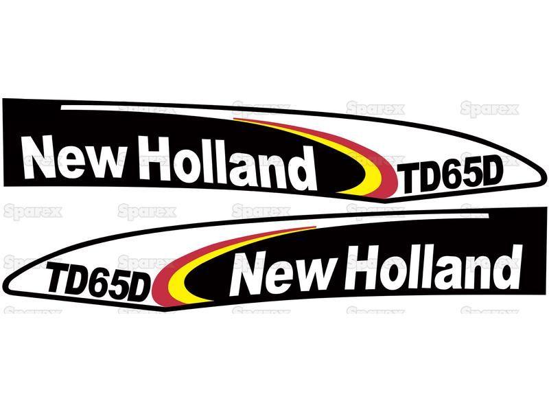 Decal Set - Ford / New Holland TD65D for Ford New Holland