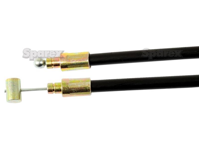 Engine Stop Cable - Length: 1118mm, Outer cable length: 1044mm. for Case IH