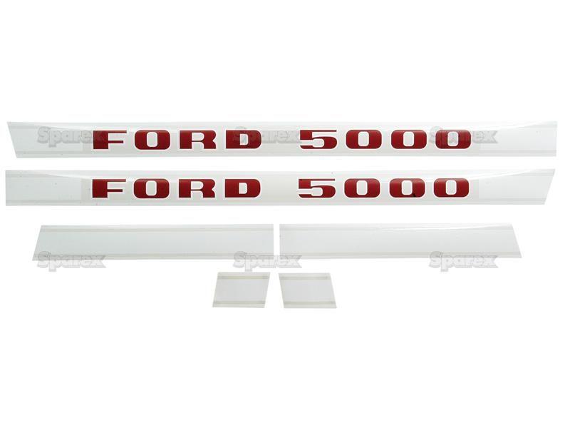 Decal Set - Ford / New Holland 5000 for Ford New Holland 5000 (1000 Series)