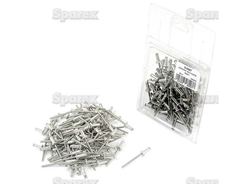 Pop Rivets (100 pcs.) Agripak
