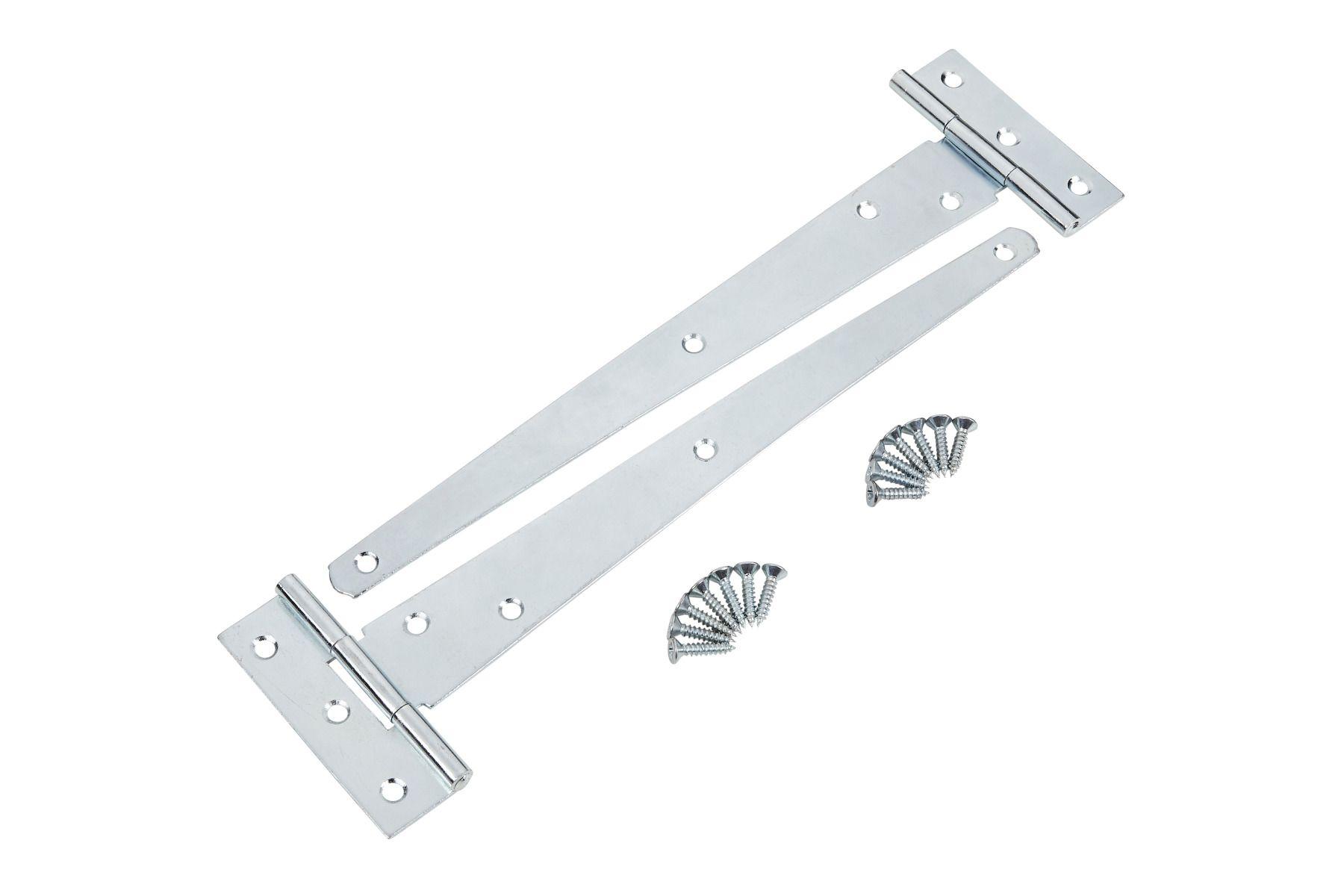 Blue Spot Tools Zinc Plated Tee Hinge 250mm