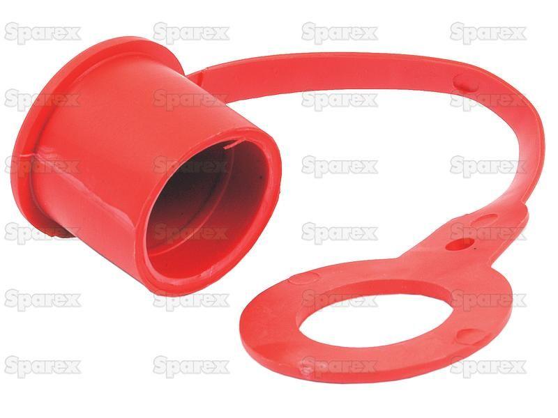 Dust Cap 1/2'' Red Fits Male Screw-on Coupling TFVM 12 SR Faster S.p.A (TFVM 12 SR, TFVM12SR)