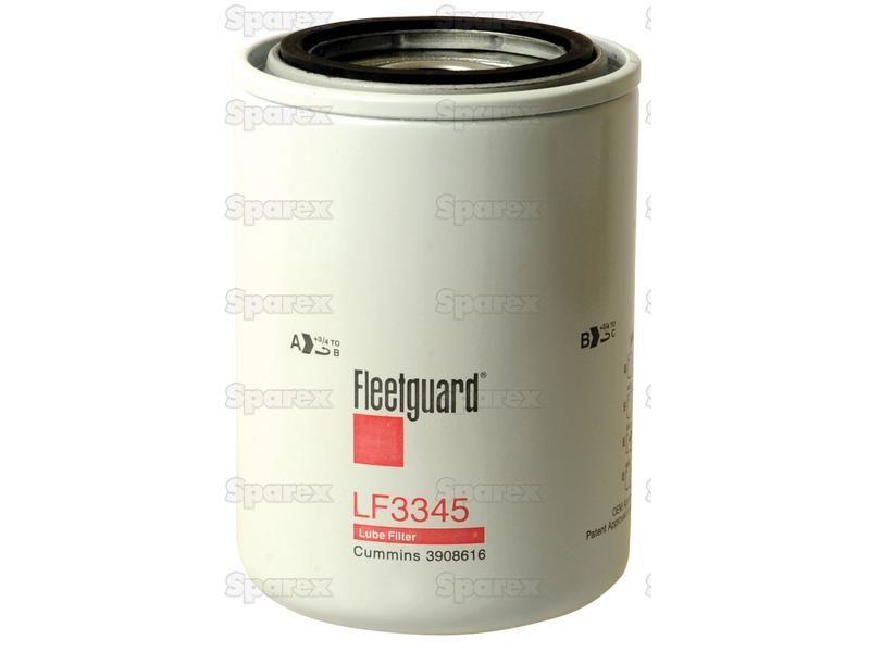 Oil Filter - Spin On - LF3345 for Case IH 590SM