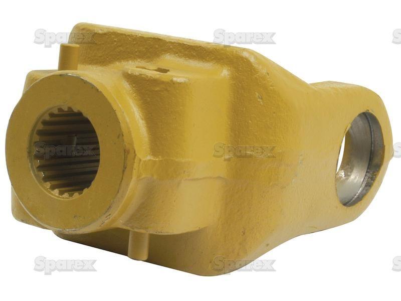PTO Yoke - Quick Release (U/J Size: 42 x 104mm) Size: 1 3/8"-21 Spline Walterscheid (26.10.02, 261002)