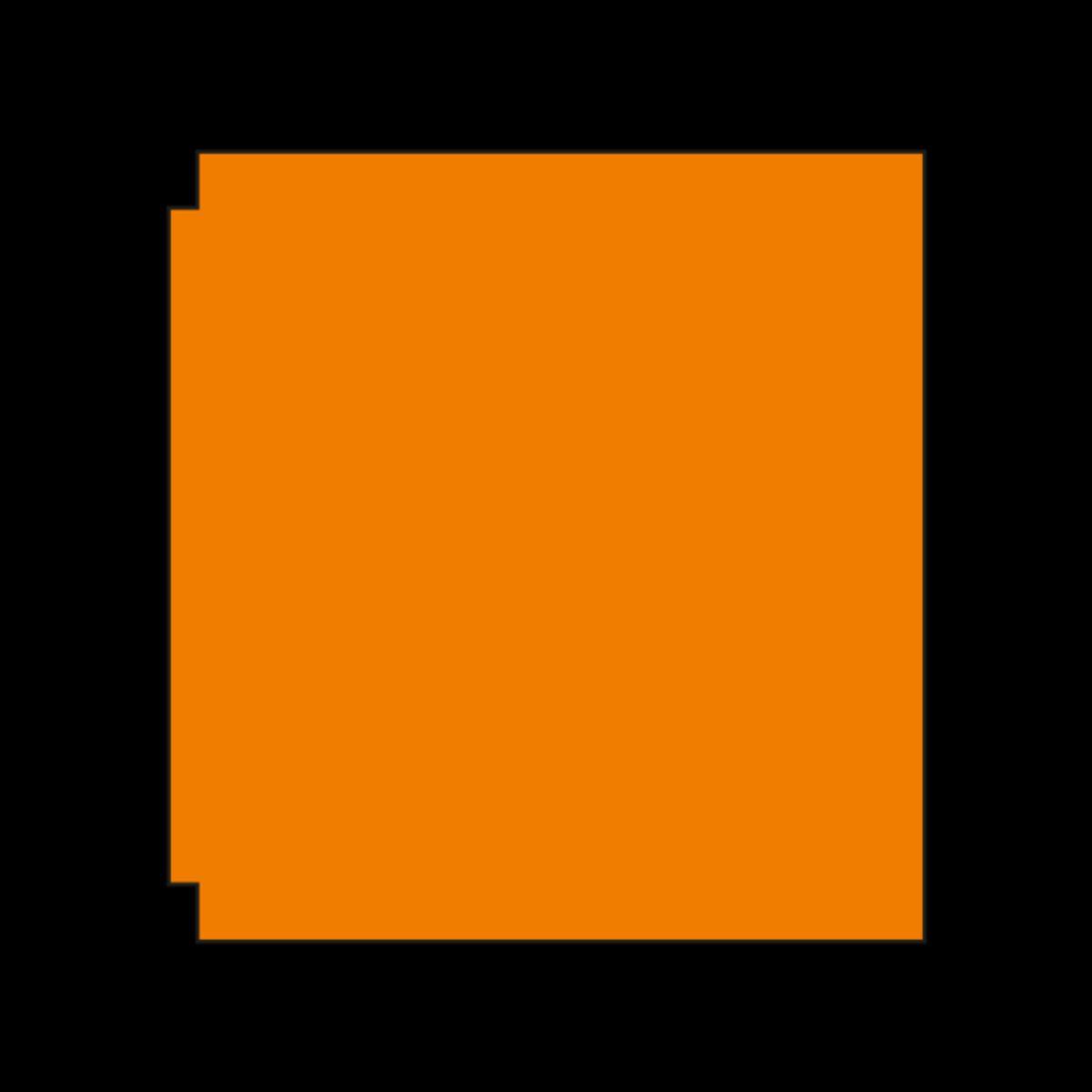 Orange Transp. Cover For Switch for Wacker Neuson 1000205919