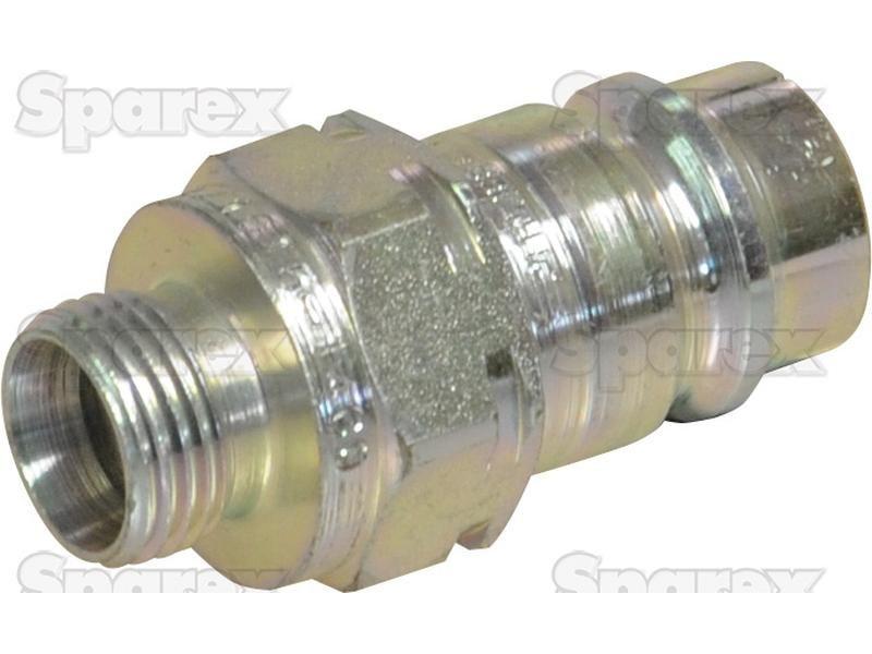 Faster Quick Release Hydraulic Coupling Male 1/2'' Body x M18 x 1.50 Metric Male Thread Faster S.p.A (CNV082/1815 M, CNV082/1815M)
