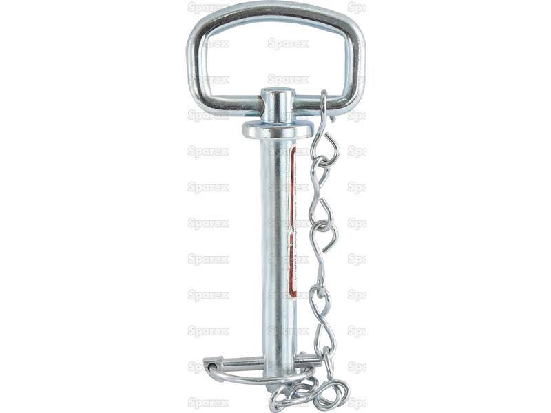 Hitch Pin with Chain & Linch Pin 16x98mm