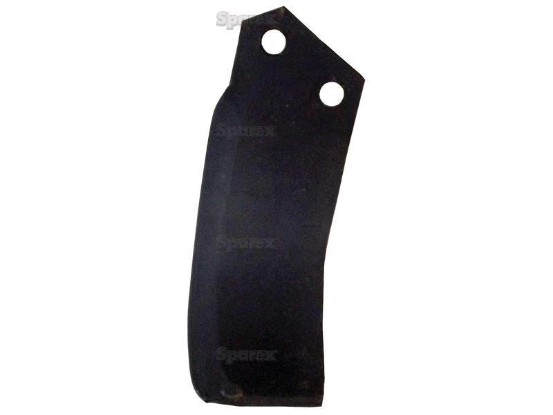 Rotavator Blade Curved RH 70x8mm Height: 200mm. Hole centres: 45mm. Hole Ø: 14.5mm. Replacement for Kverneland for Kverneland GS80