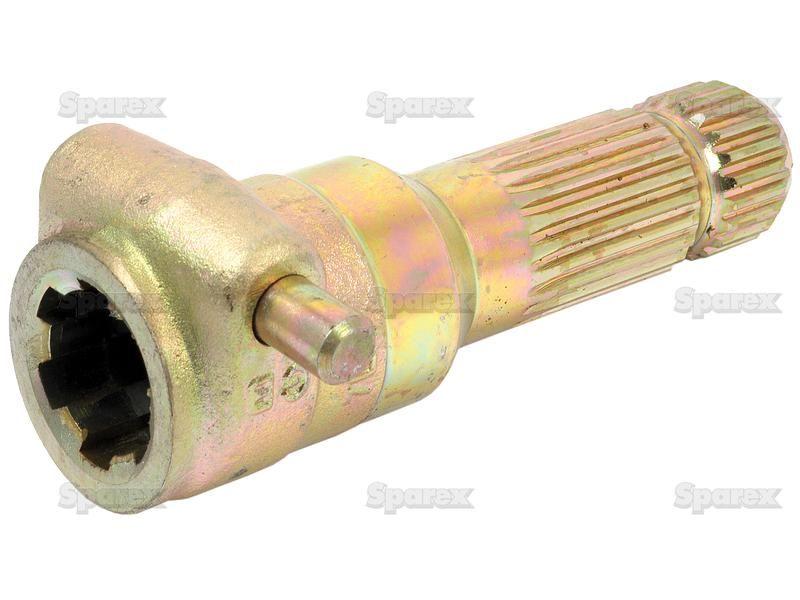 PTO Adaptor - Female spline 1 3/8'' - 6 x Male spline 1 3/8'' - 21 with Quick Release Pin.