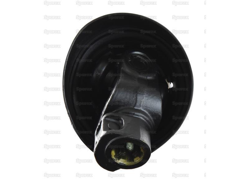 PTO Shaft - (Lz) Length: 1010mm, 1 3/8'' x 6 Spline Q.R. to 1 3/8'' x 6 Spline Ratchet Clutch