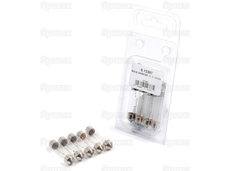 Halogen Stop/Tail Bulb, 12V, 15W, SV8.5 Base OSRAM, Phillips