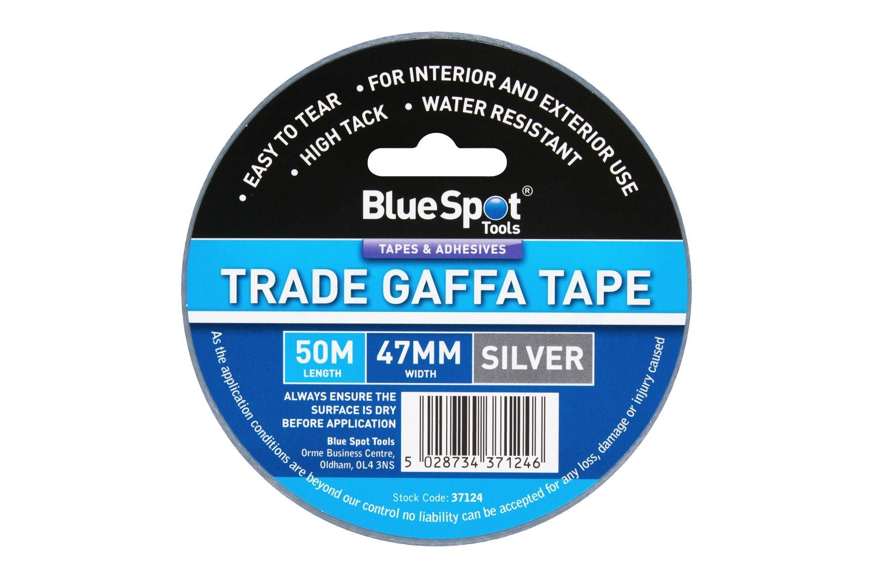 Blue Spot Tools 47mm x 50M Trade Gaffa Tape Silver