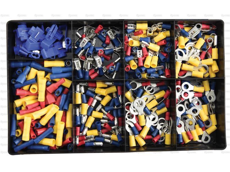 Pre Insulated Terminal Kit, Standard Crimp Assorted (Handipak 380 pcs.)