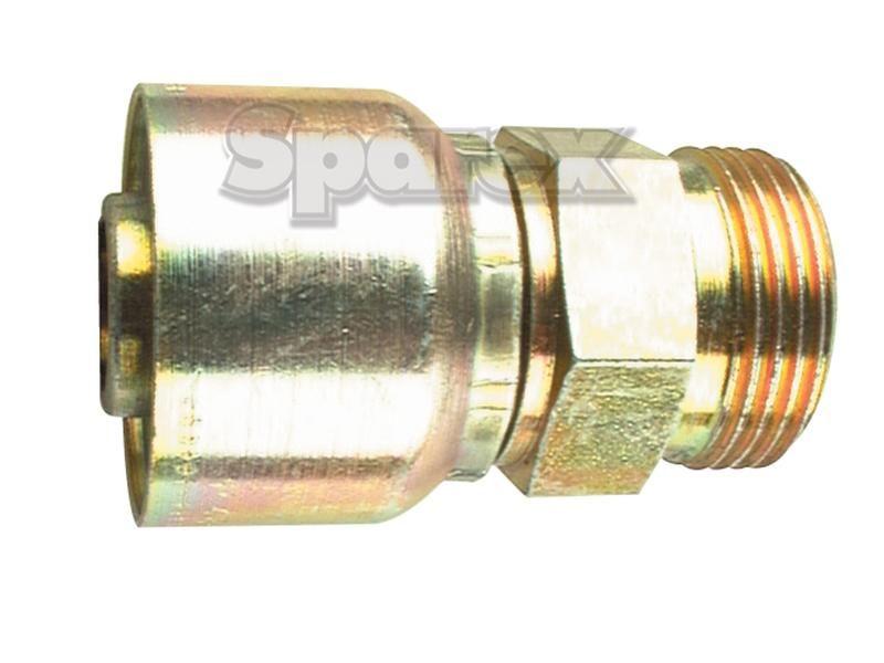 Parker Metric Hose Insert 3/8'' x M18 x 1.50  Male Straight Heavy Series PARKER HANNIFIN (1D248-10-6)