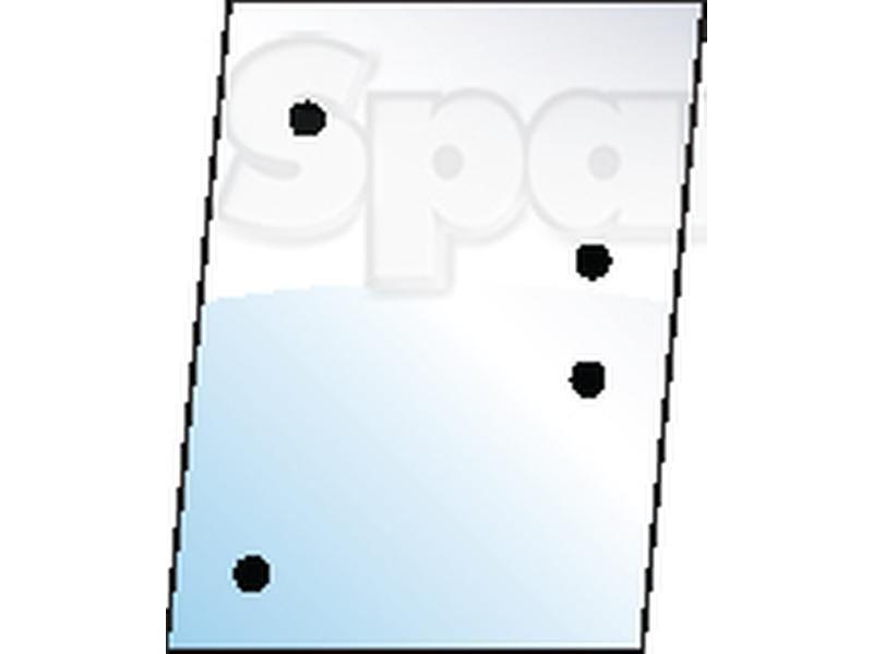 Side Glass LH/RH for Landini 9080 (80 Series)