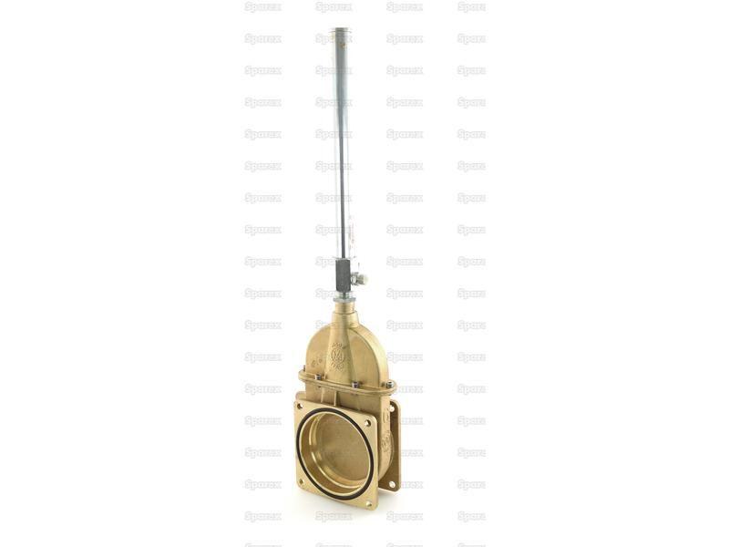 Gate valve with gas hydraulic ram - Double flanged 6''