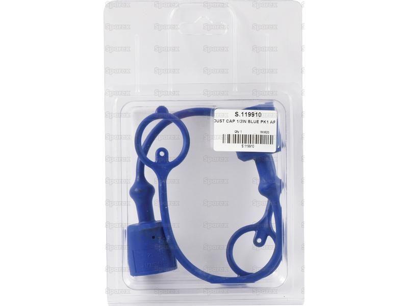 Dust Cap 1/2'' Blue Fits Male Coupling TF12 (2 pcs. Agripak) Faster S.p.A (TF12)